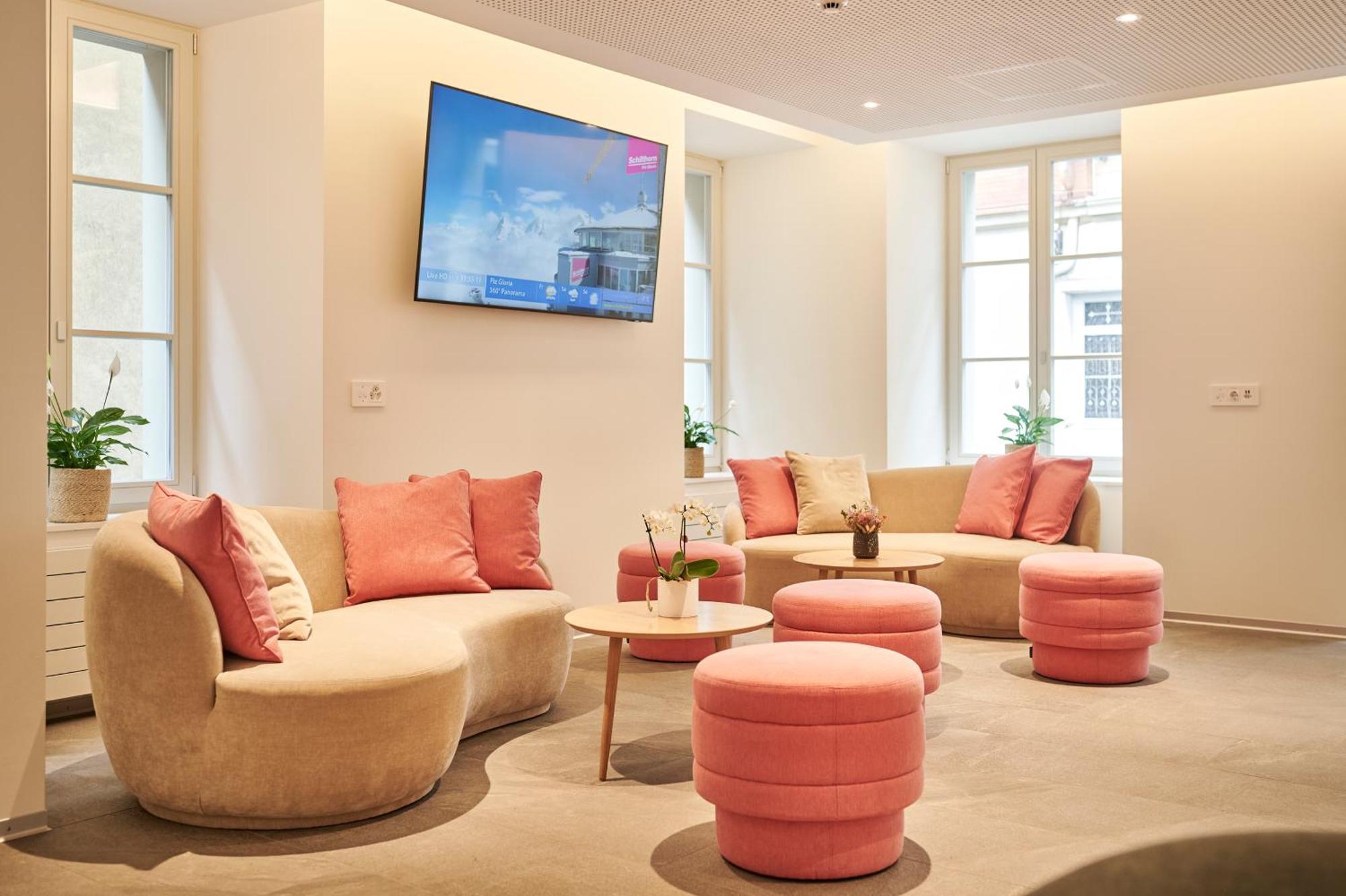 Aparthotel Krone - Self Check-In Unterseen エクステリア 写真