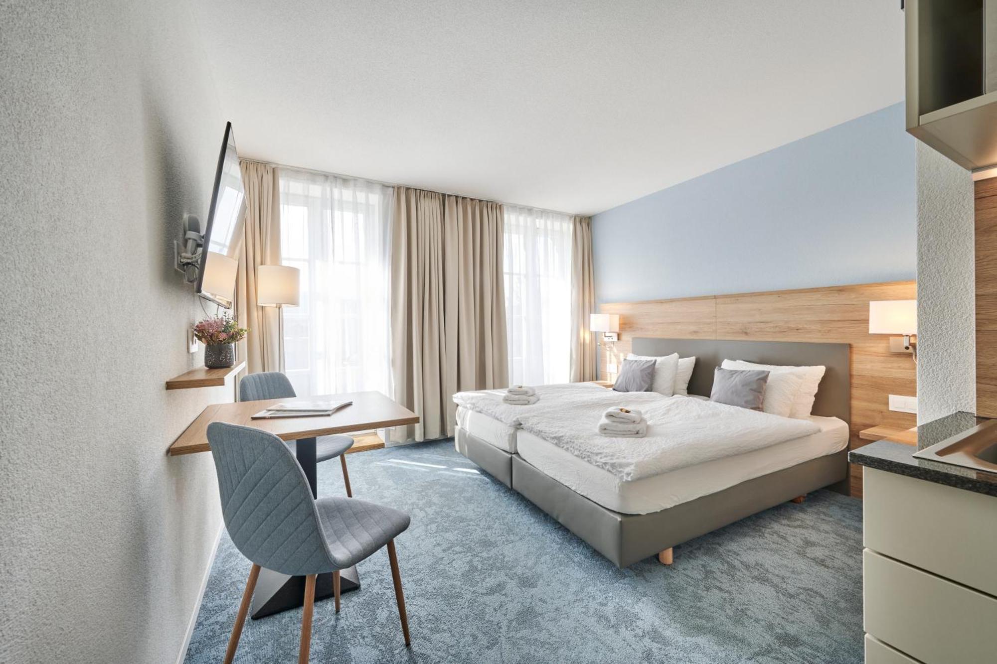Aparthotel Krone - Self Check-In Unterseen エクステリア 写真